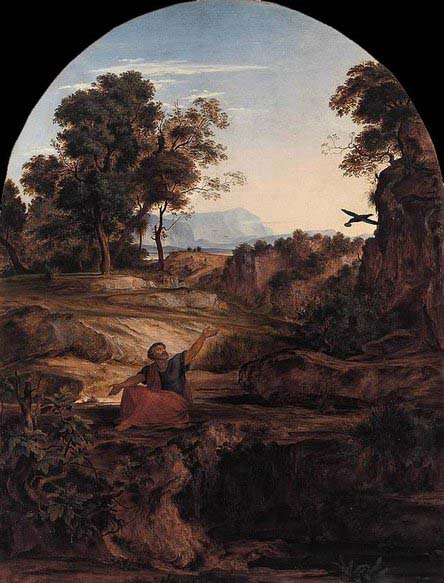 Ferdinand Olivier Elijah in the Wilderness